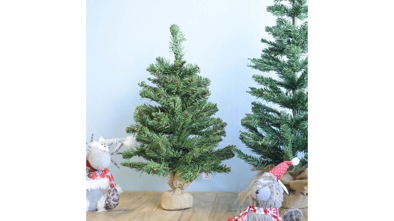 Árvore de Natal na Base de Juta 90 Cm 105 Galhos, Natal Formosinha -  Formosinha, Flores e Plantas Permanentes, Artigos de Decoração