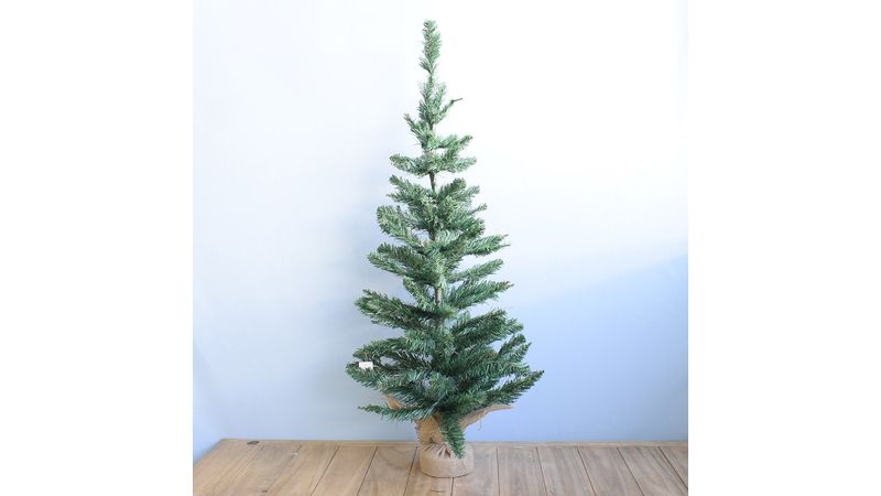 Árvore de Natal na Base de Juta Verde 60cm, Natal Formosinha - Formosinha, Flores e Plantas Permanentes, Artigos de Decoração