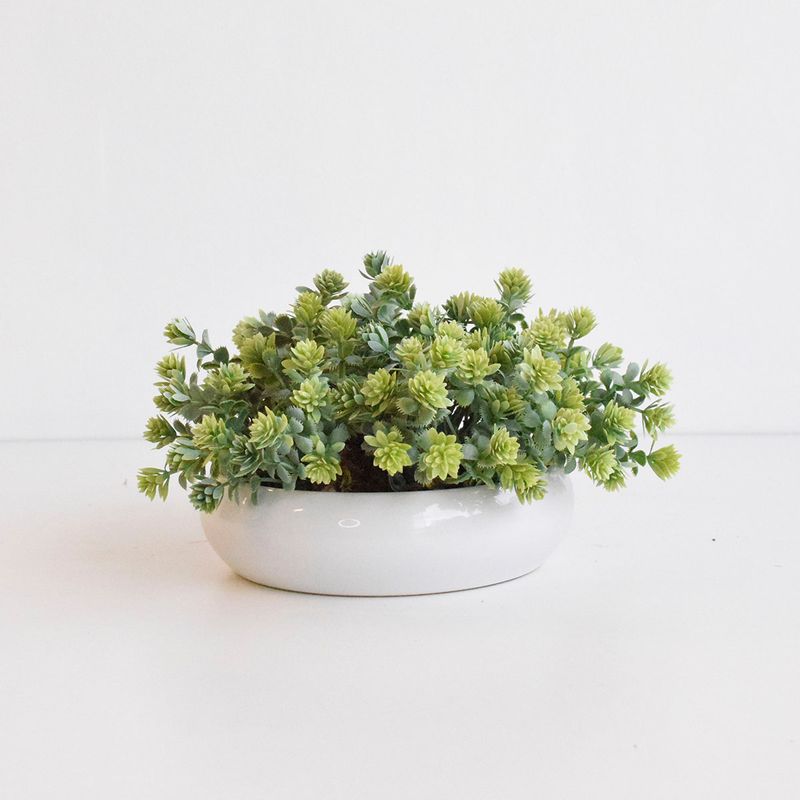 1007767-arranjo-baixo-floral-folhagem-artificial-com-peperomia-verde-vaso-branco-mesa-de-centro-decoracao-formosinha--2-